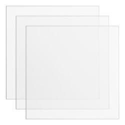 PRE-CUT ACRYLIC EXTRUDED CLEAR SHEETS 3-PACK